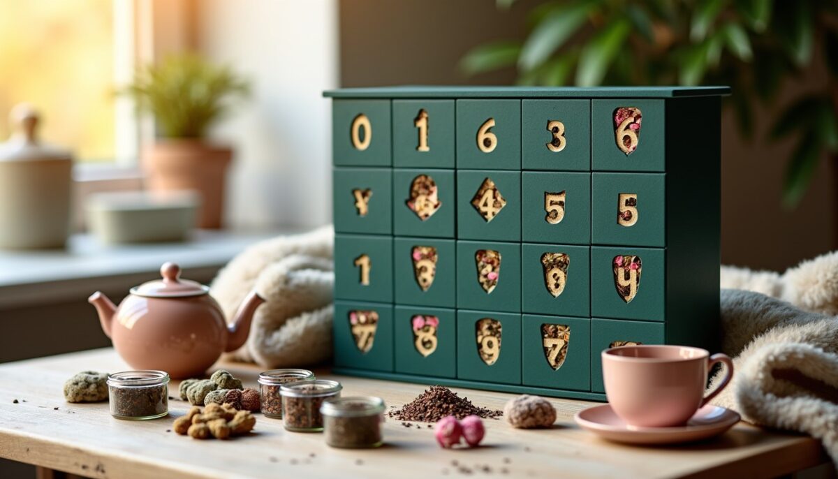 Calendrier de l’Avent autour du thé : une douce alternative aux traditionnels calendriers chocolatés