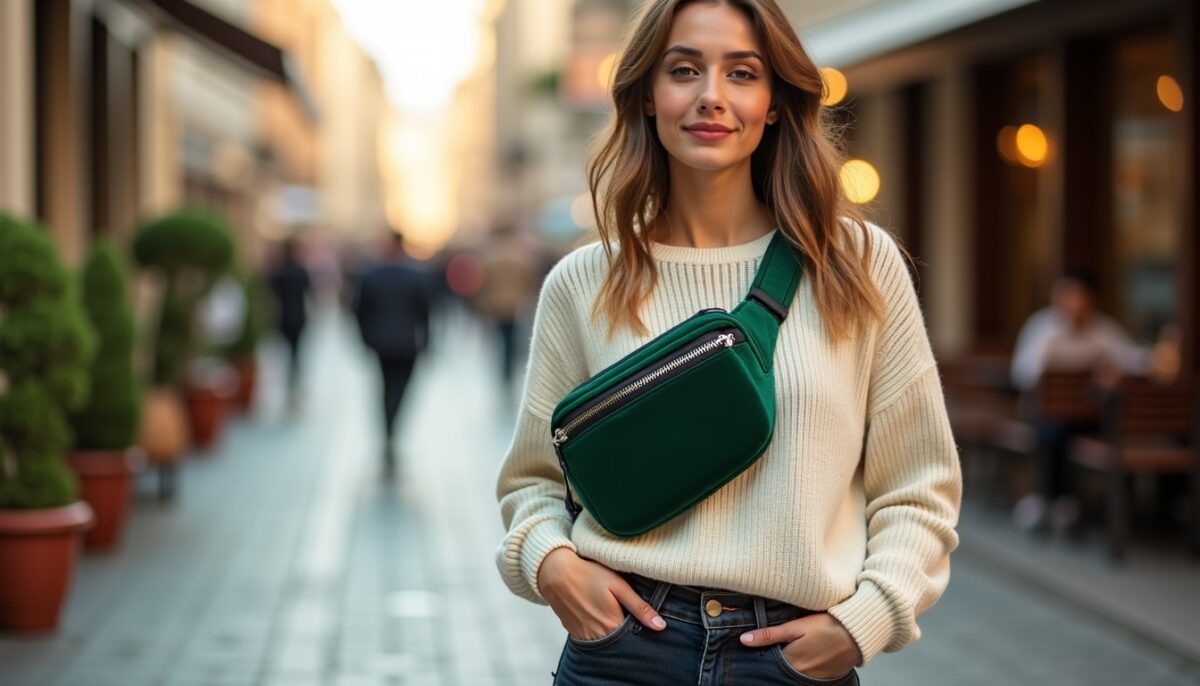 Pourquoi opter pour un sac banane en velours lors de vos sorties : style et praticité réunis