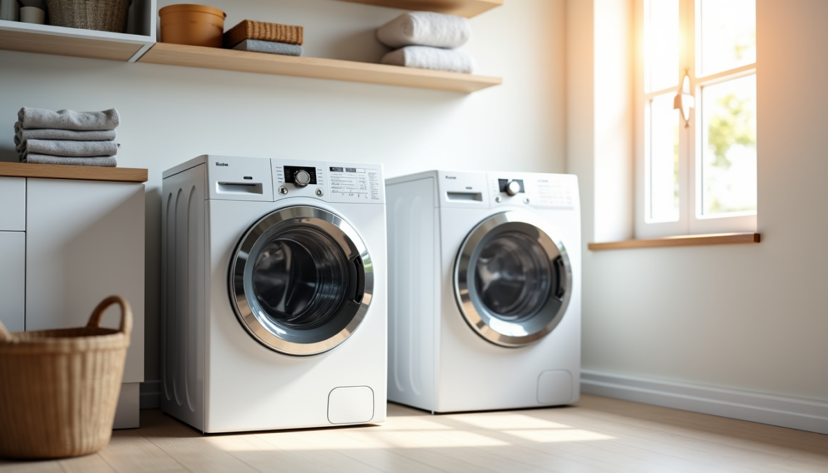 Premier lave-linge : hublot ou top selon votre espace disponible